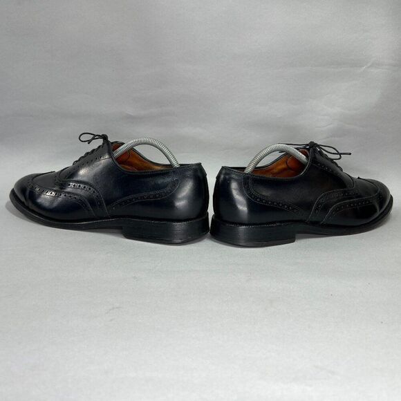 Allen Edmonds Chester‎ Oxfords Men\'s Size 10 Black Leather Wingtip Dress Shoes main image 8